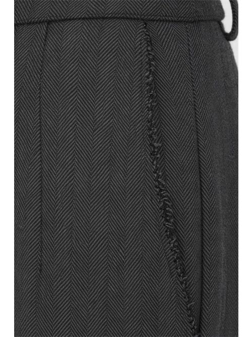 Pantaloni sartoriali da donna a vita alta e gamba larga KOCCA | EURIBIA/M9003